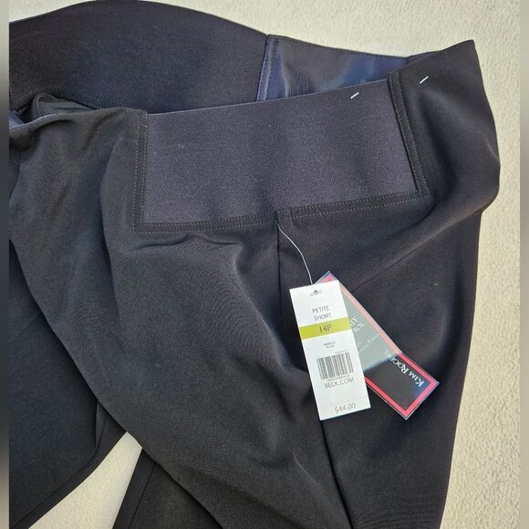 Kim Rogers Tummy Control Black Dress Pants Size 14 - Picture 9 of 11